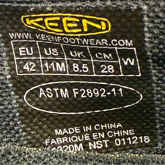 KEEN Women's Kanteen Flat Non Slip Black Flats Utility Work Shoe - Picture 7 of 16